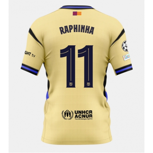 Billige Fotballdrakt Barcelona Raphinha Belloli #11 Replika Bortedrakt 2025-26 Kortermet Billige Fotballdrakt Barcelona Raphinha Belloli #11 Replika Bortedrakt 2025-26 Kortermet